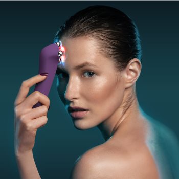 FOREO FAQ™ 401 dispozitiv dual de tonifiere cu microcurenți și LED - imagine 3